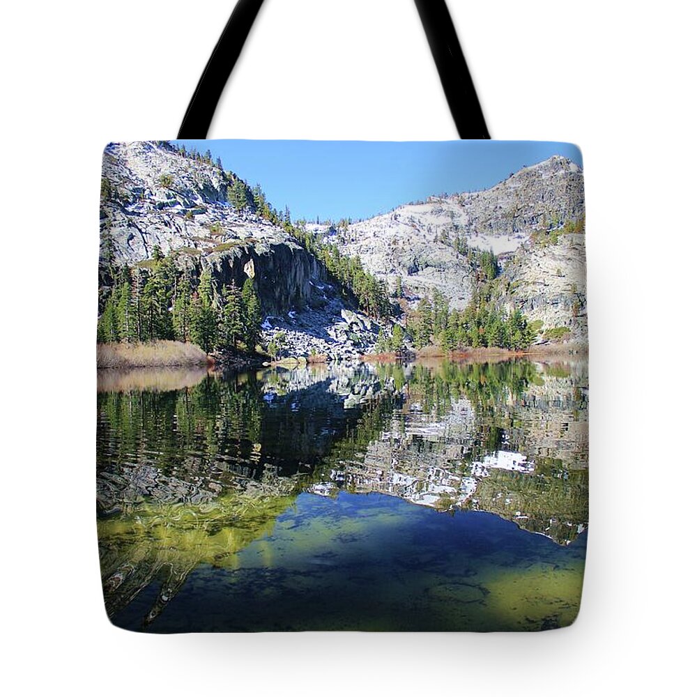 Eagle Lake Tote Bag featuring the photograph Ripples In Time by Sean Sarsfield