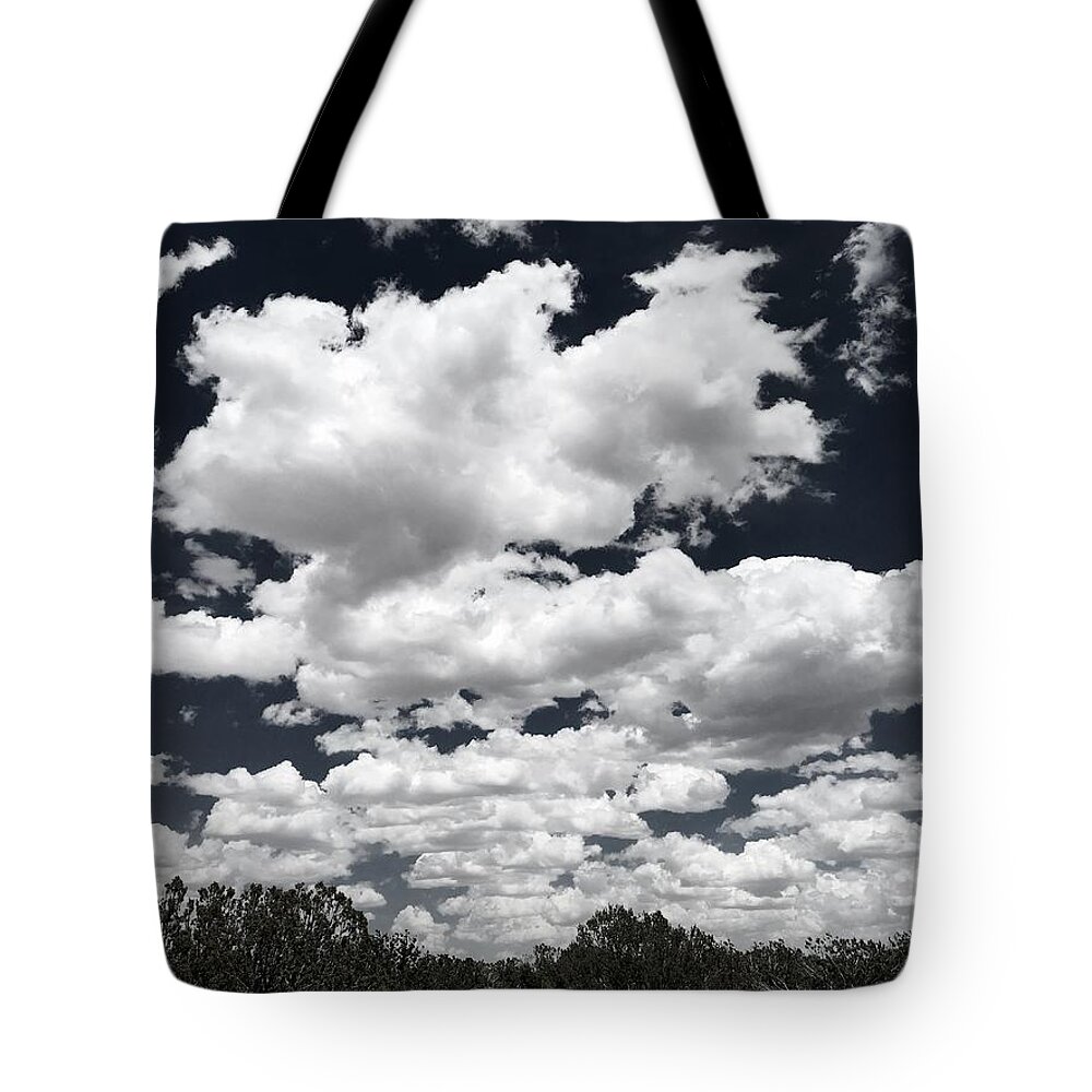 Clouds Tote Bag featuring the photograph Rise Of The Clouds by Brad Hodges