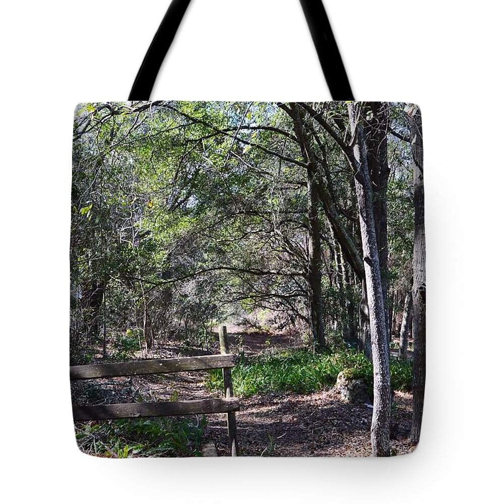 Road To Nowhere Tote Bag featuring the photograph Road To Nowhere by Warren Thompson