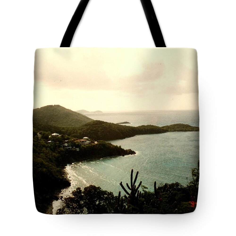 Caribbean Tote Bag featuring the photograph Road Unknown by Robert Nickologianis
