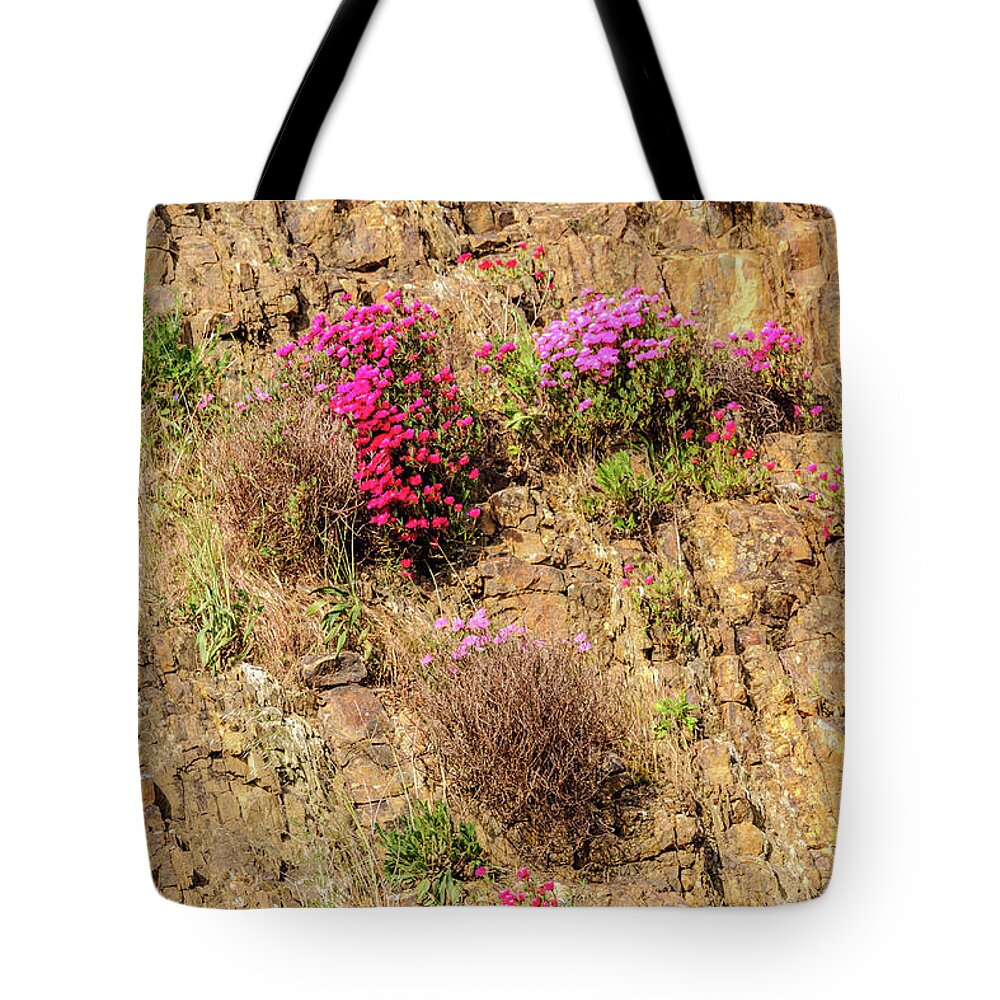 Australia Tote Bag featuring the photograph Rock Cutting 1 by Werner Padarin