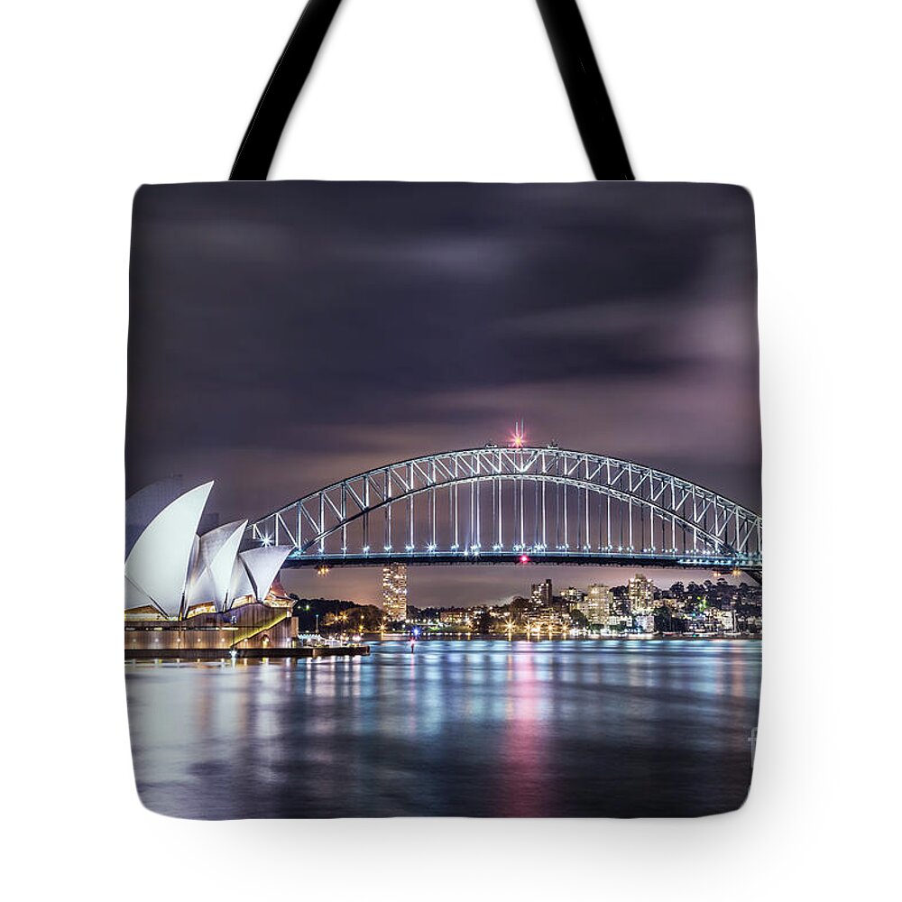 Kremsdorf Tote Bag featuring the photograph Rock Into The Night by Evelina Kremsdorf