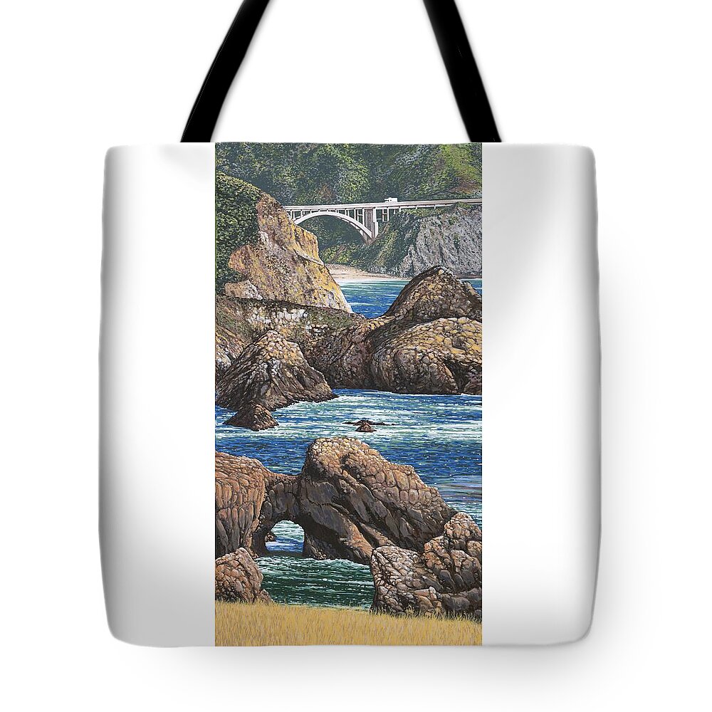 Coast Hwy Ca Tote Bags