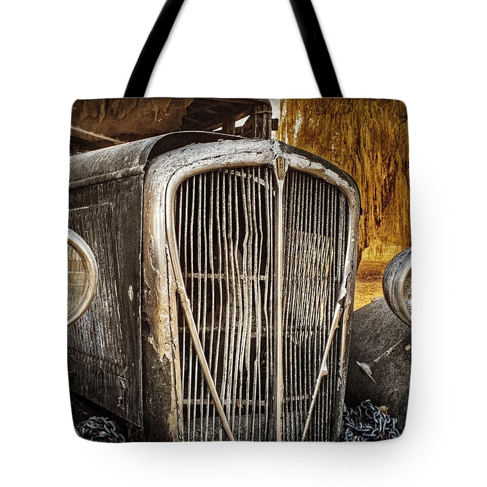 Rockne Tote Bag featuring the photograph Rockne by Russell Brown