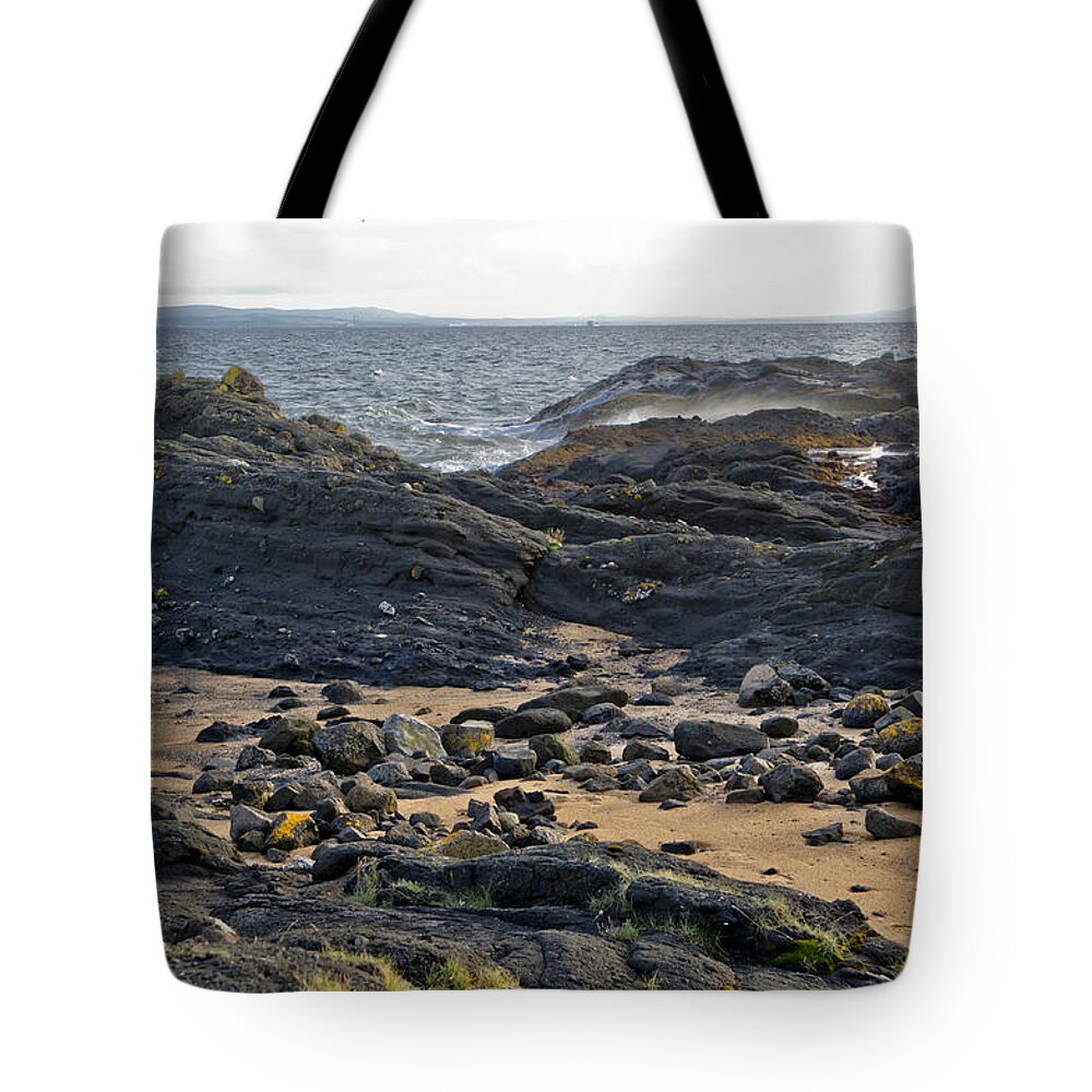 Stony Landscape Tote Bag featuring the photograph Rocks and stones. by Elena Perelman