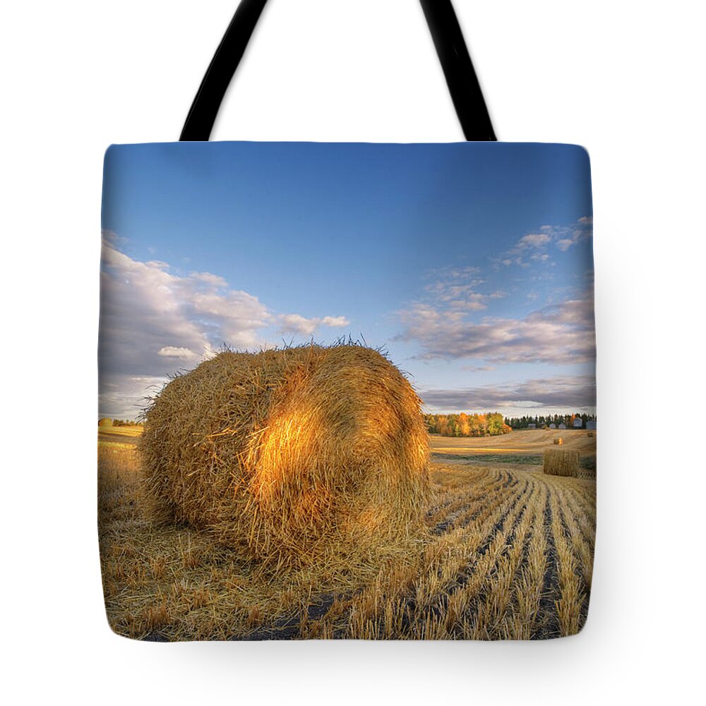 Farm Tote Bag featuring the photograph Rolling Hills by Dan Jurak