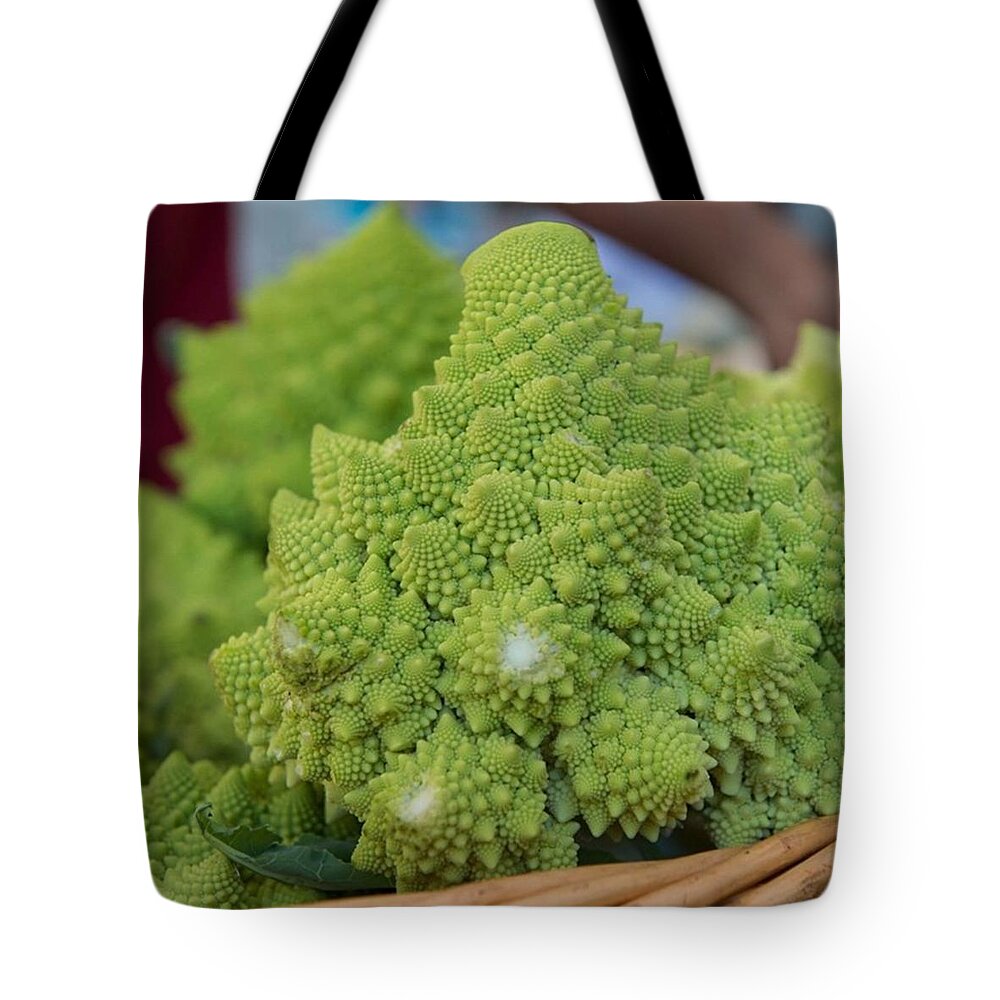 Arizona Tote Bag featuring the photograph Romanesco by Michael Moriarty