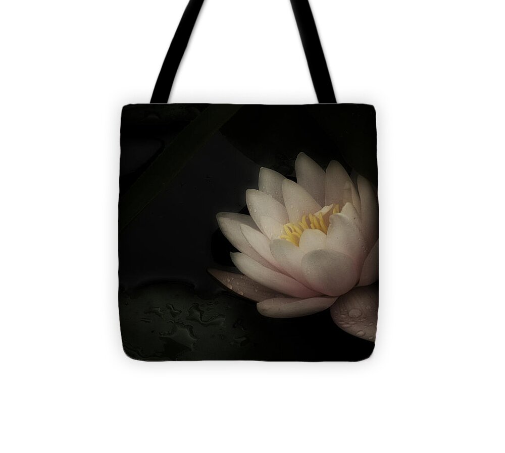Water Lily Tote Bag featuring the photograph Romantic water Lily by Richard Cummings