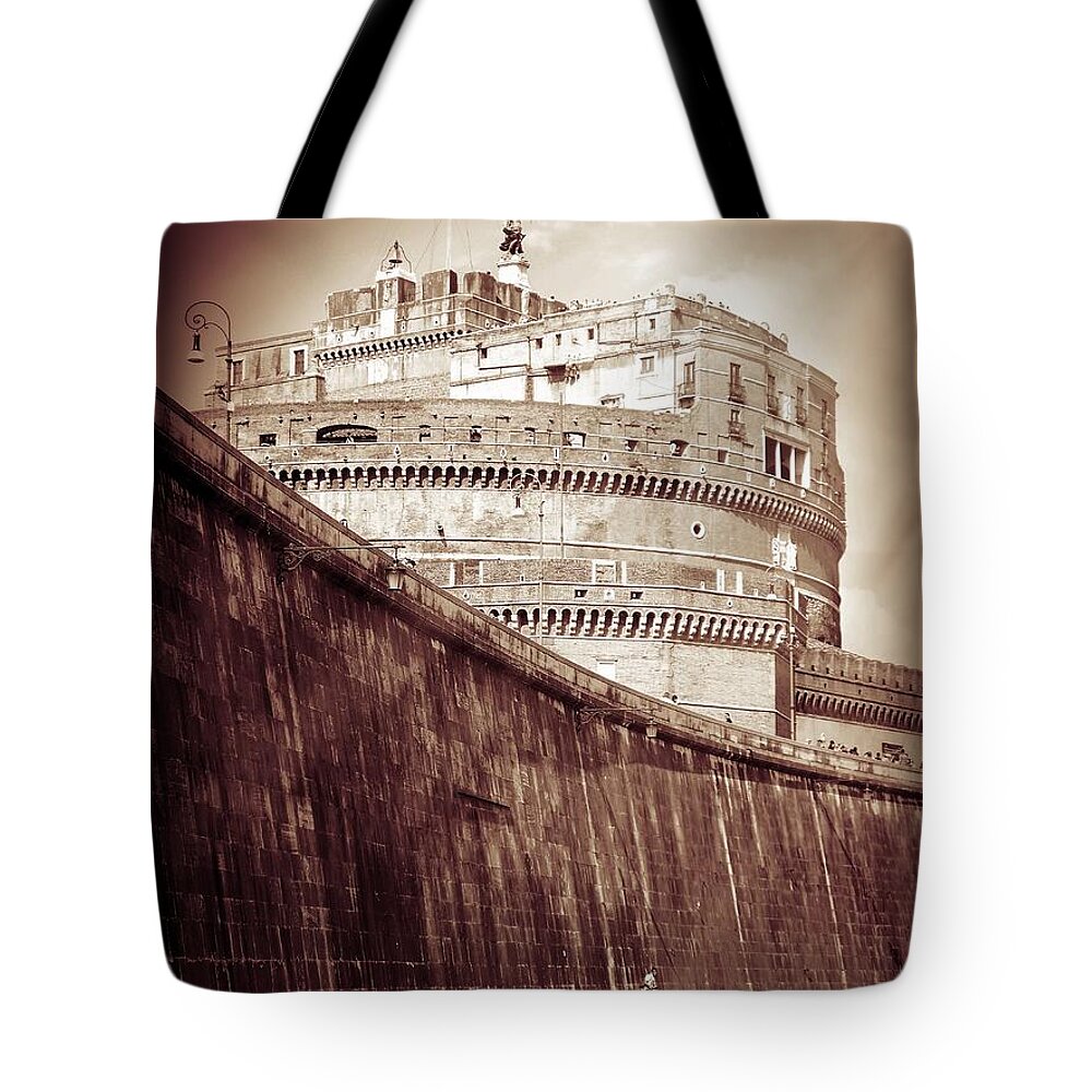 Rome Tote Bag featuring the photograph Rome monument architecture by Stefano Senise