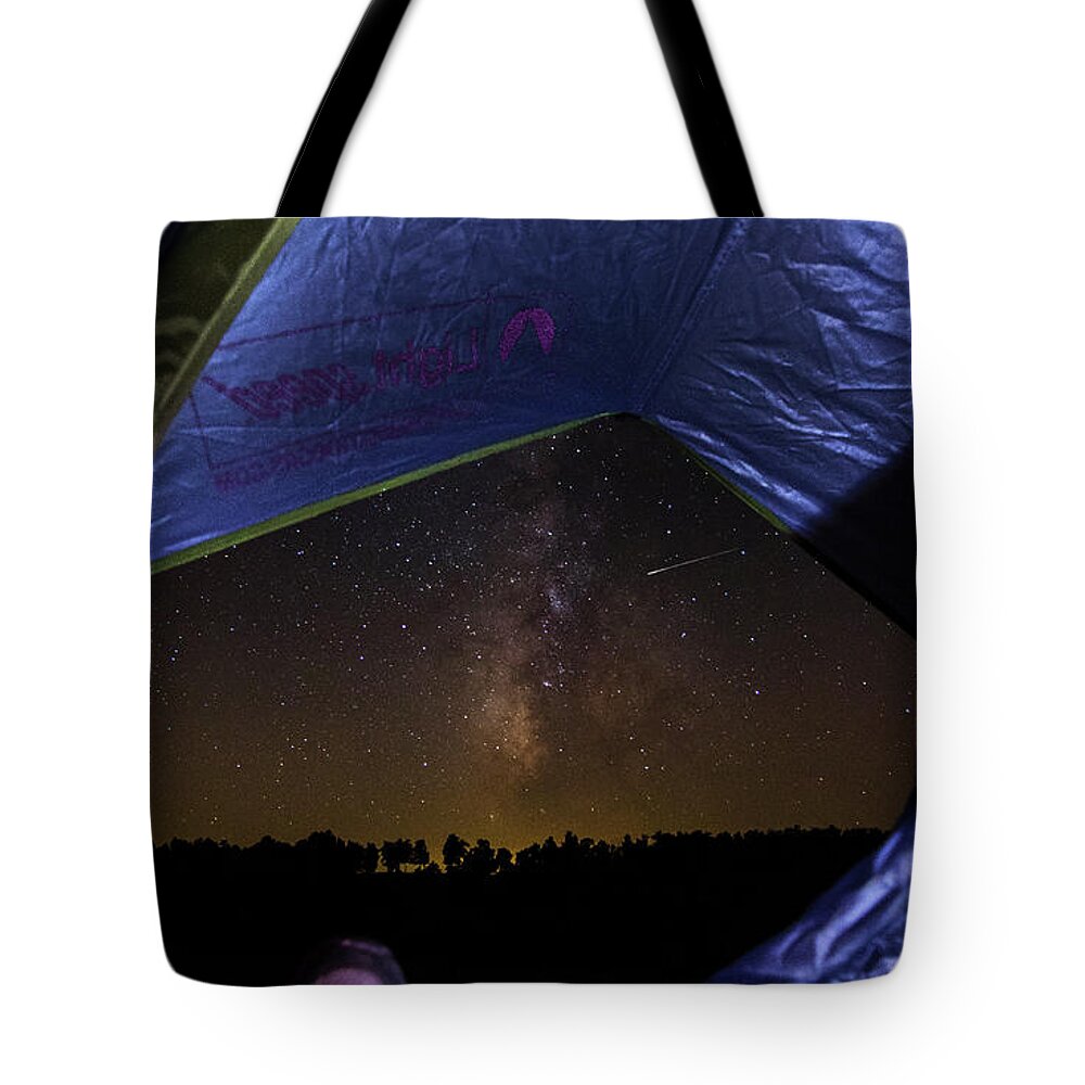 Travel Tote Bag featuring the photograph Room with a View by Eilish Palmer