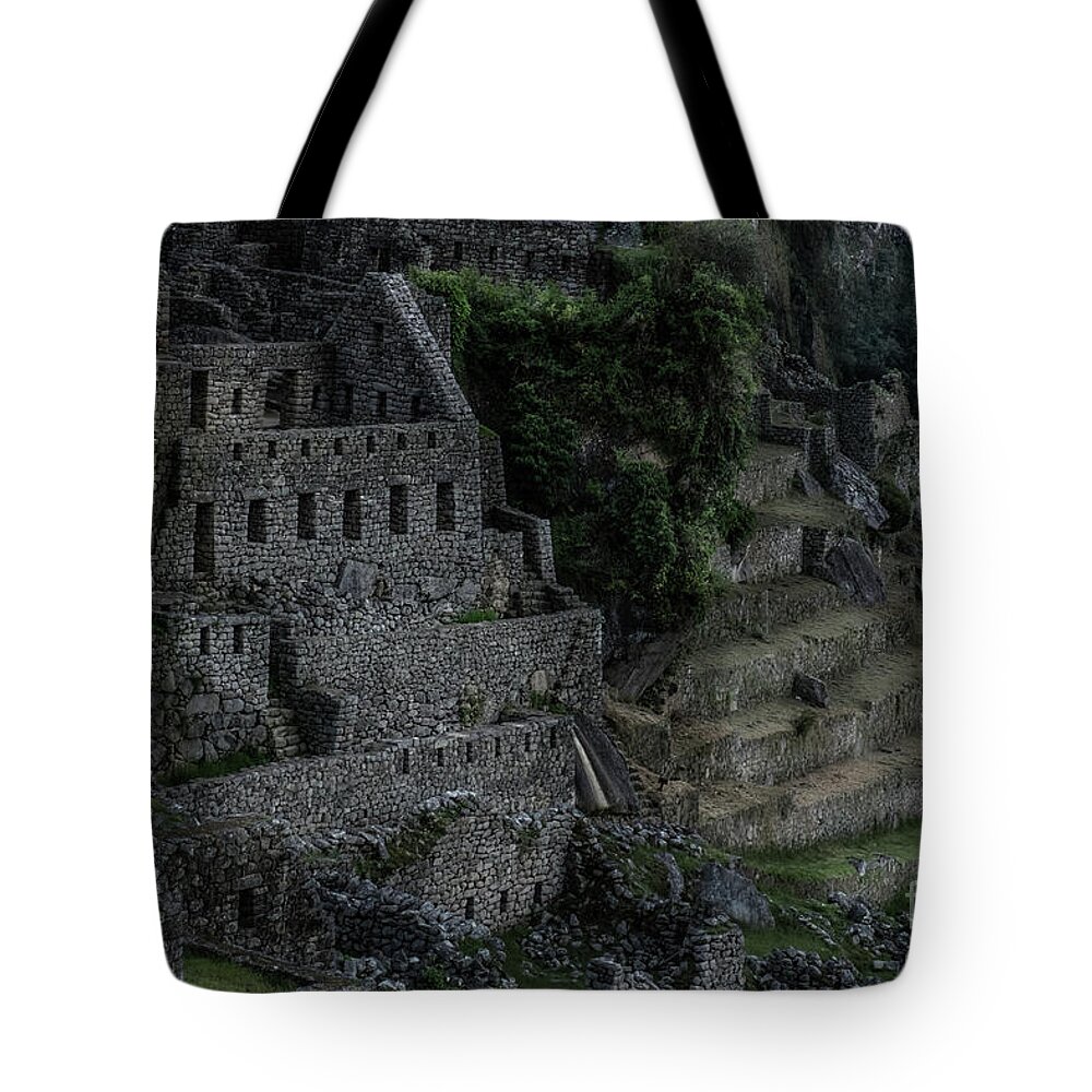 Rooms To Let Inca Style Tote Bag featuring the digital art Rooms to Let Inca Style by William Fields
