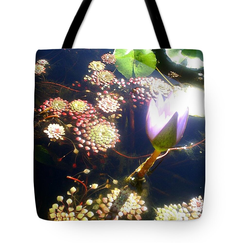 Flowers Tote Bag featuring the photograph Root of Beauty by Scarlett Royale