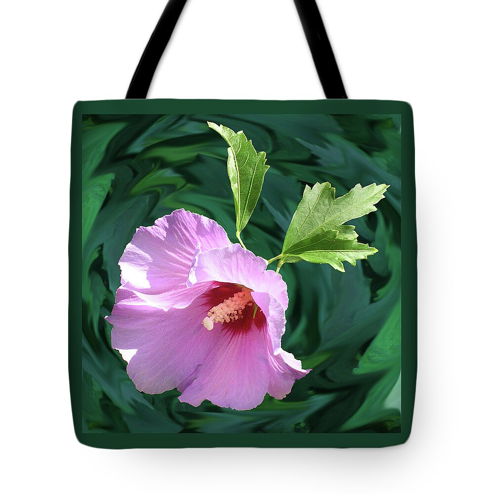 Rose Of Sharon Tote Bag featuring the photograph Rose of Sharon by Alison Stein