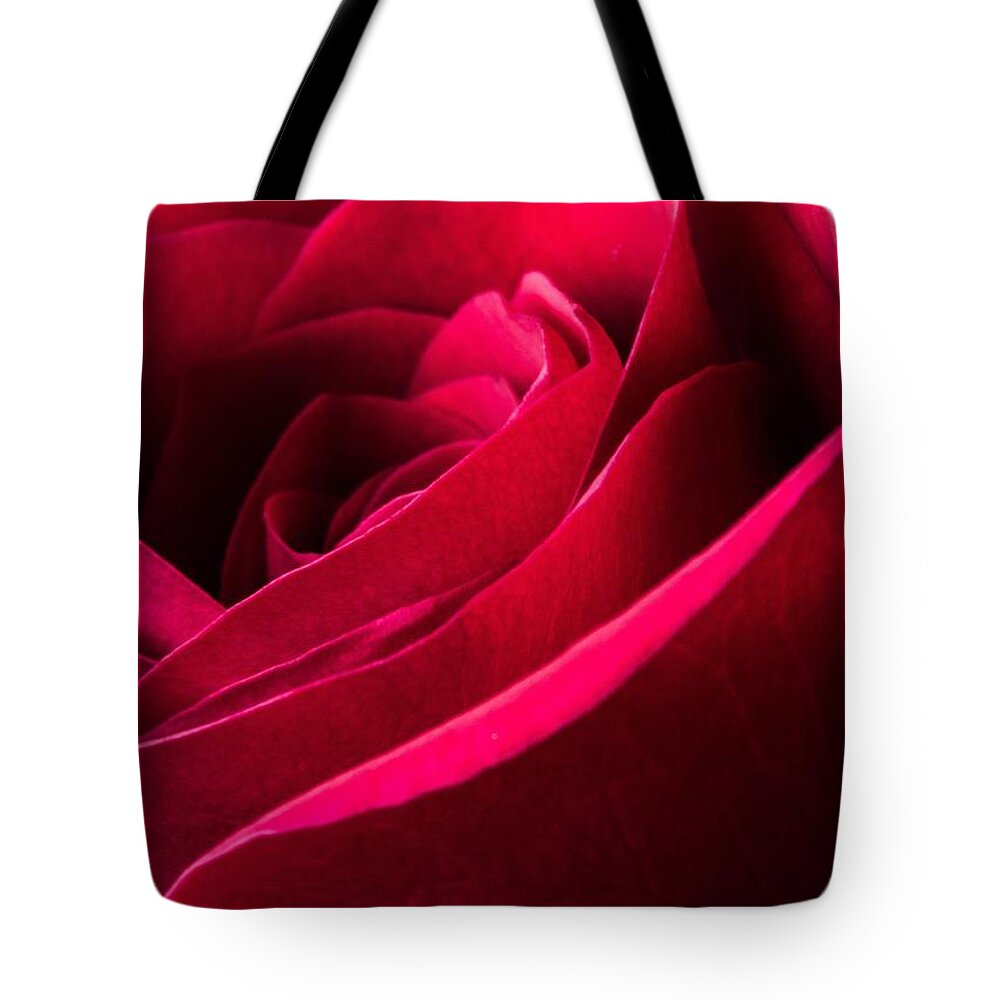 Flower Tote Bag featuring the photograph Rose of Velvet by Tammy Ray