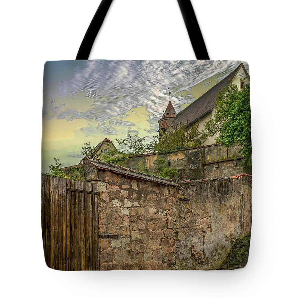 Rothenburg Tote Bag featuring the photograph Rothenburg 15 by Will Wagner