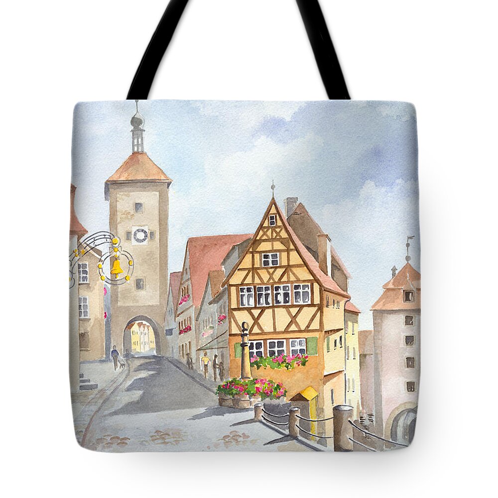 Rothenburg Tote Bags