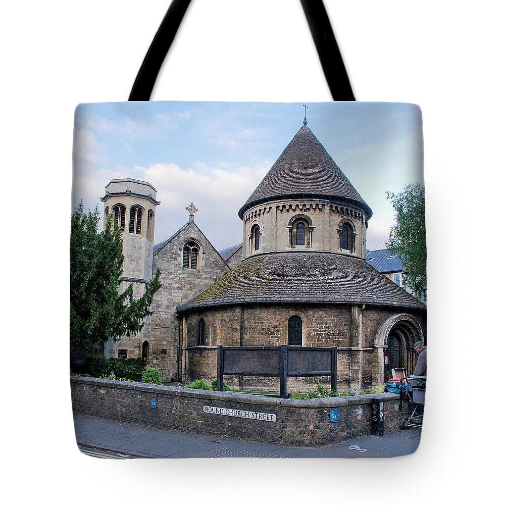 Church Tote Bag featuring the photograph Round church. Cambridge. by Elena Perelman