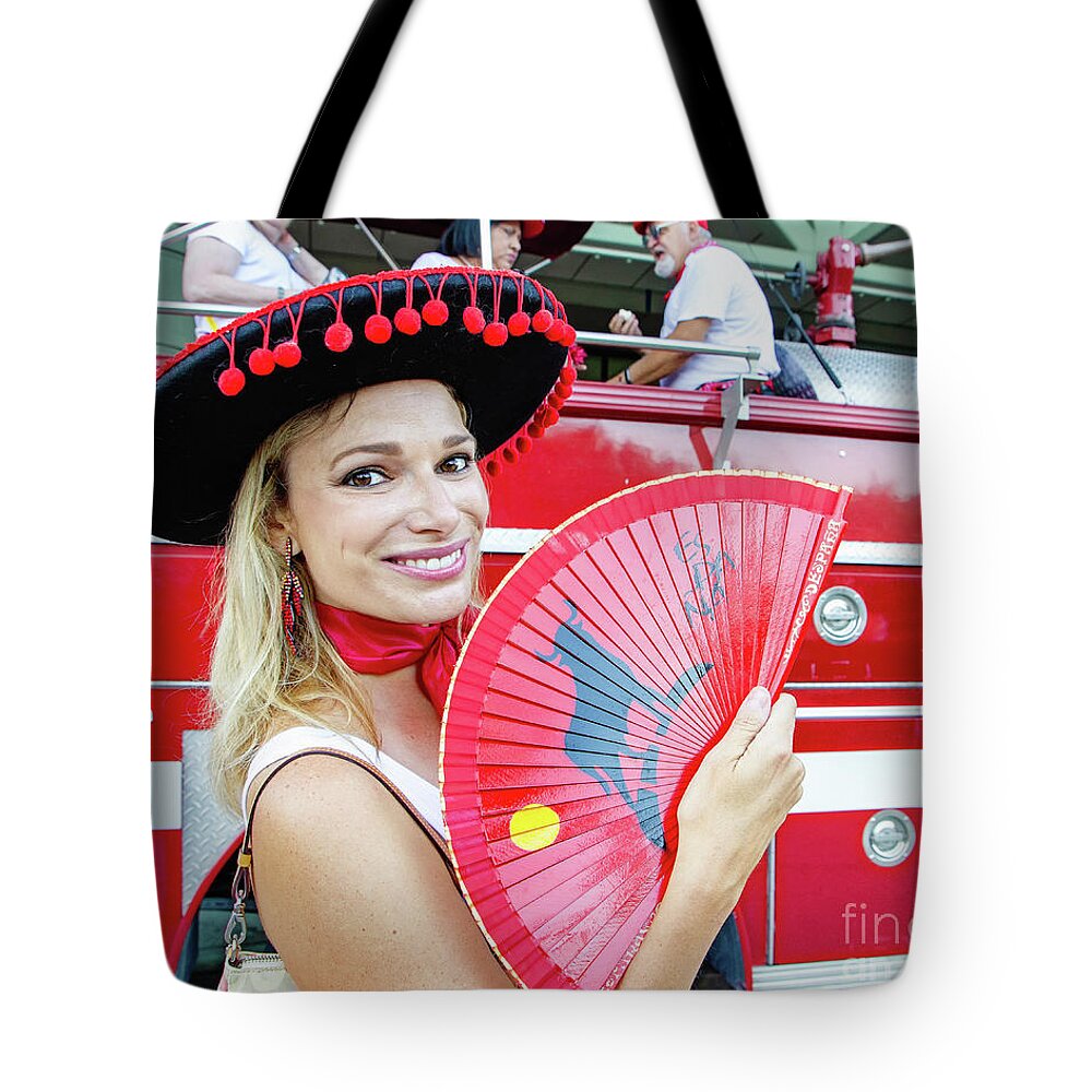City Tote Bag featuring the photograph Running of the Bulls Nola - 3 by Kathleen K Parker