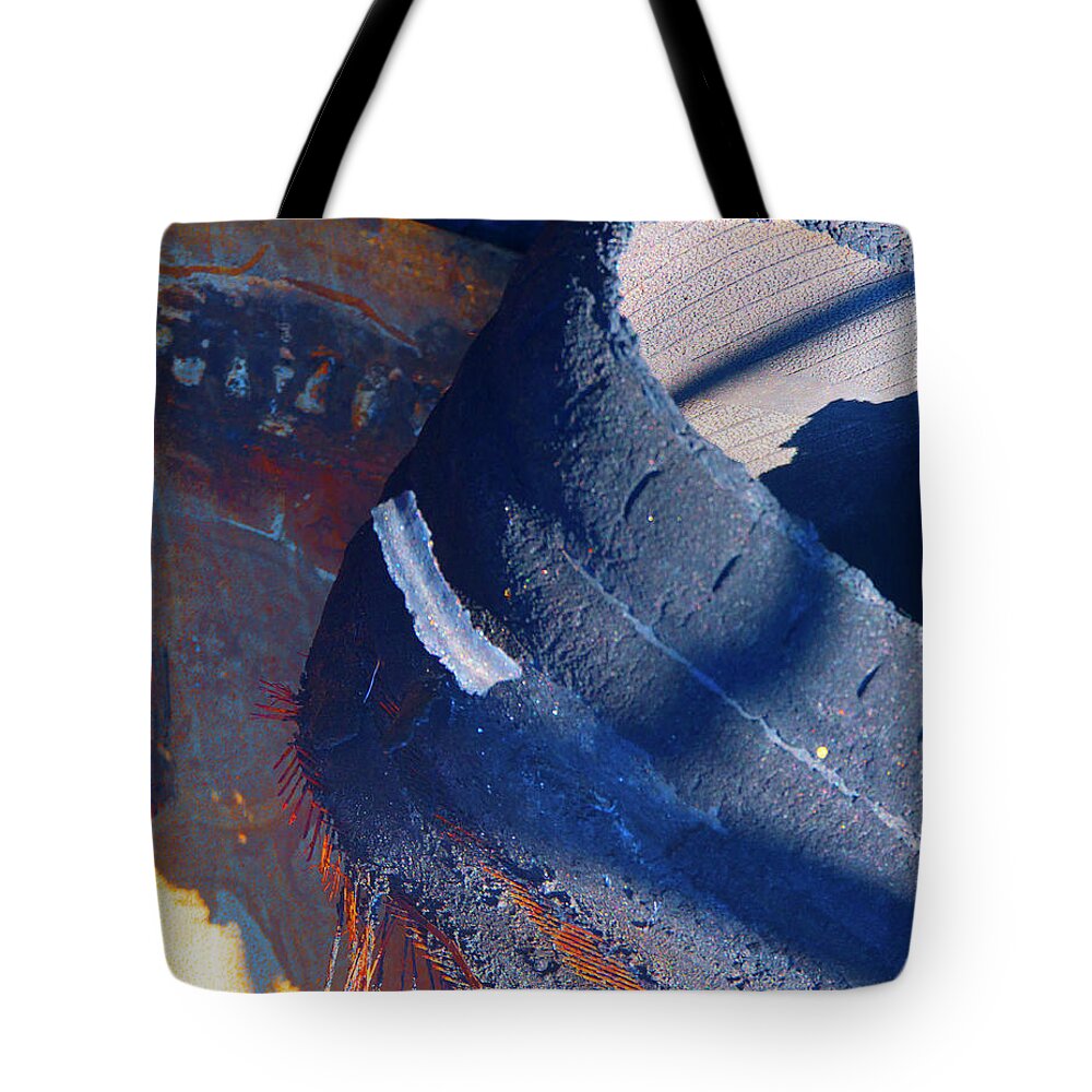 Rust Scapes #13 Tote Bag featuring the photograph Rust Scapes #13 by Jessica Levant