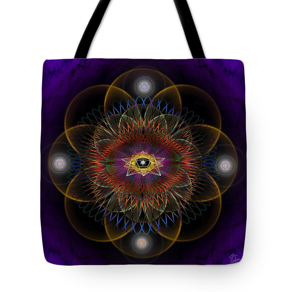 Endre Tote Bag featuring the photograph Sacred Geometry 531 by Endre Balogh