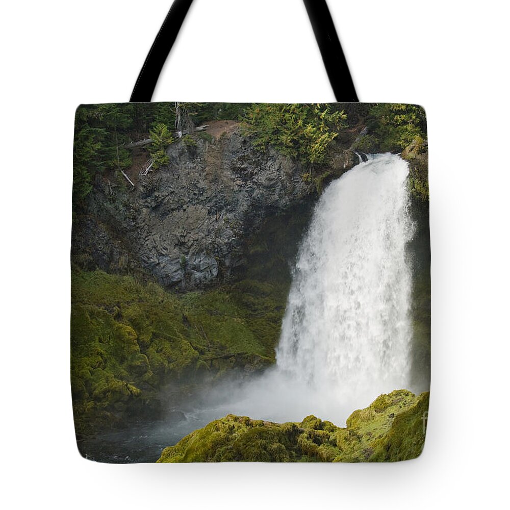 Beautiful Tote Bag featuring the photograph Sahalie Falls - Oregon by Greg Vaughn - Printscapes