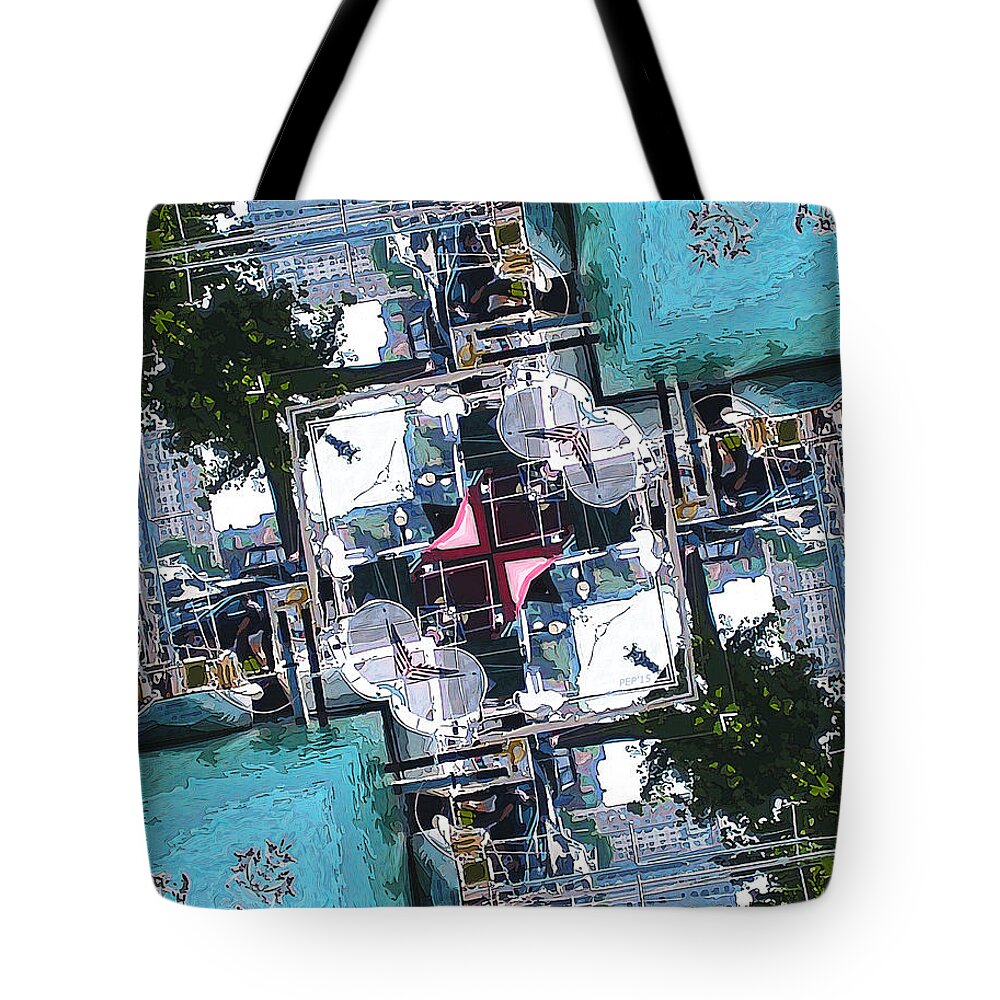 Detroit Tote Bag featuring the photograph Sailing Detroit by Phil Perkins