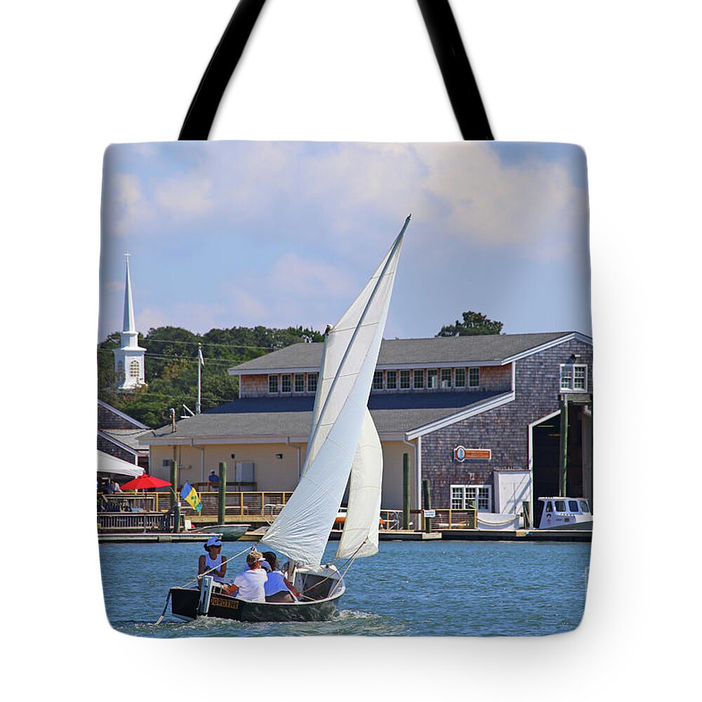 Dorothy Tote Bag featuring the photograph Sailing the Dorothy by Marty Fancy