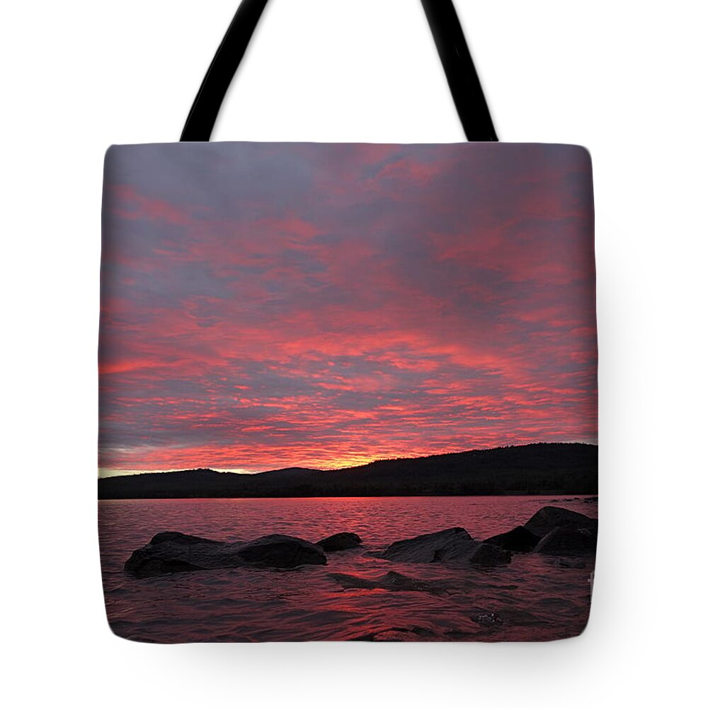 Lake Superior Tote Bag featuring the photograph Sailor's Delight by Sandra Updyke