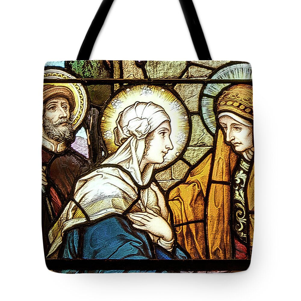 Saint Annes Tote Bag featuring the photograph Saint Anne's Windows by Jim Proctor