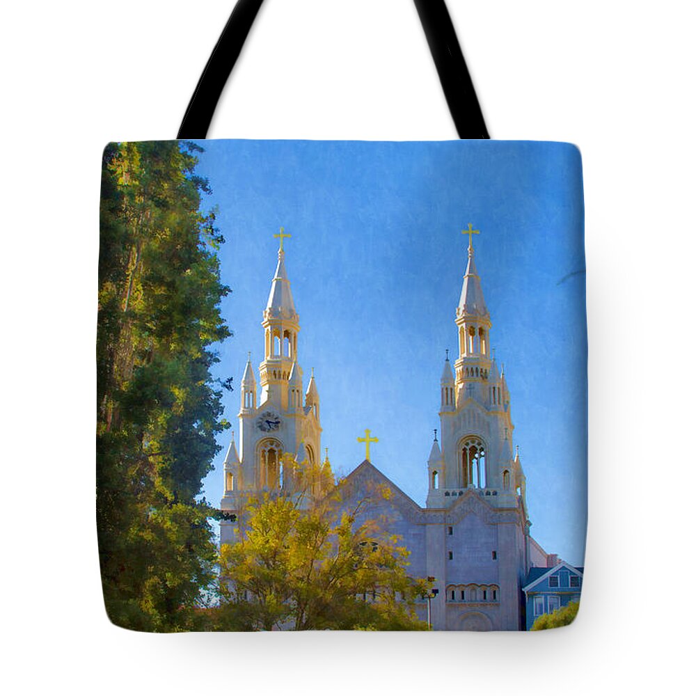 Bonnie Follett Tote Bag featuring the photograph Saints Peter and Paul Church by Bonnie Follett