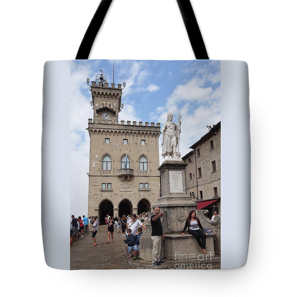 Prott Tote Bag featuring the photograph San Marino 1 by Rudi Prott