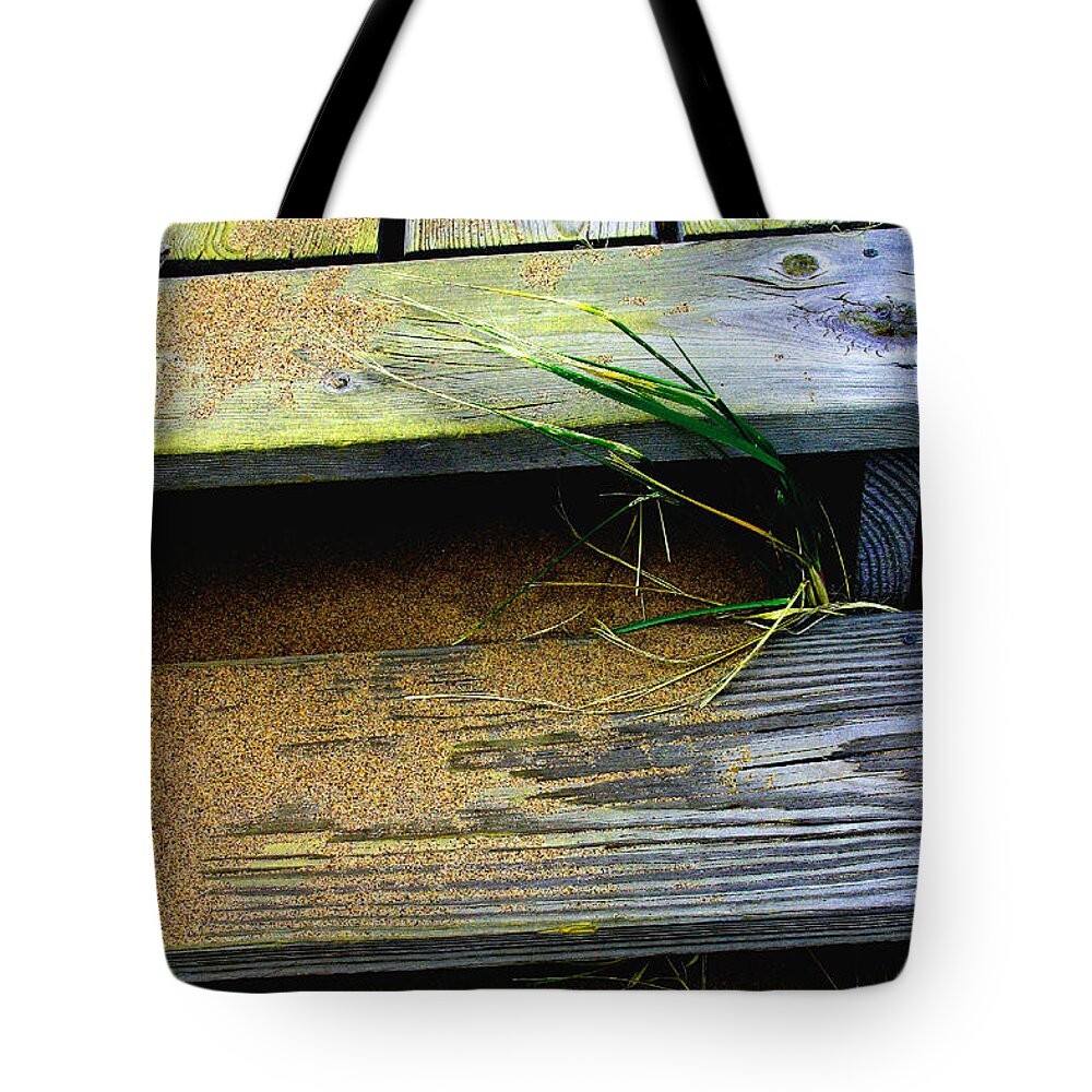 William Meemken Tote Bag featuring the photograph Sand and Steps by William Meemken
