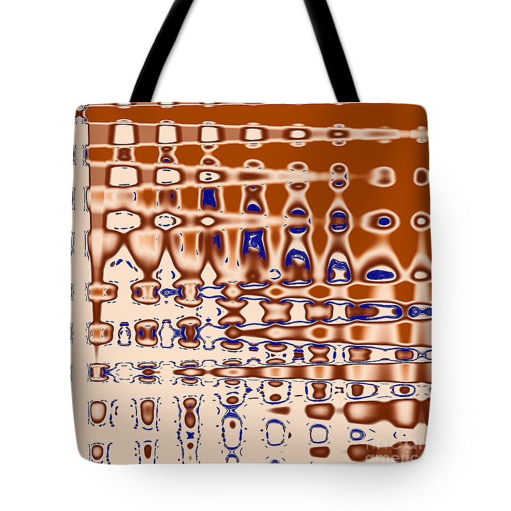 Sand Castles Tote Bag featuring the digital art Sand Castles by Daniele Smith
