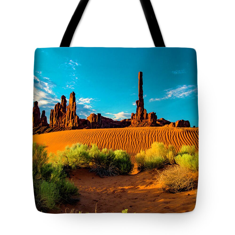 Sand Dune Tote Bag featuring the photograph Sand Dune by Mark Jackson