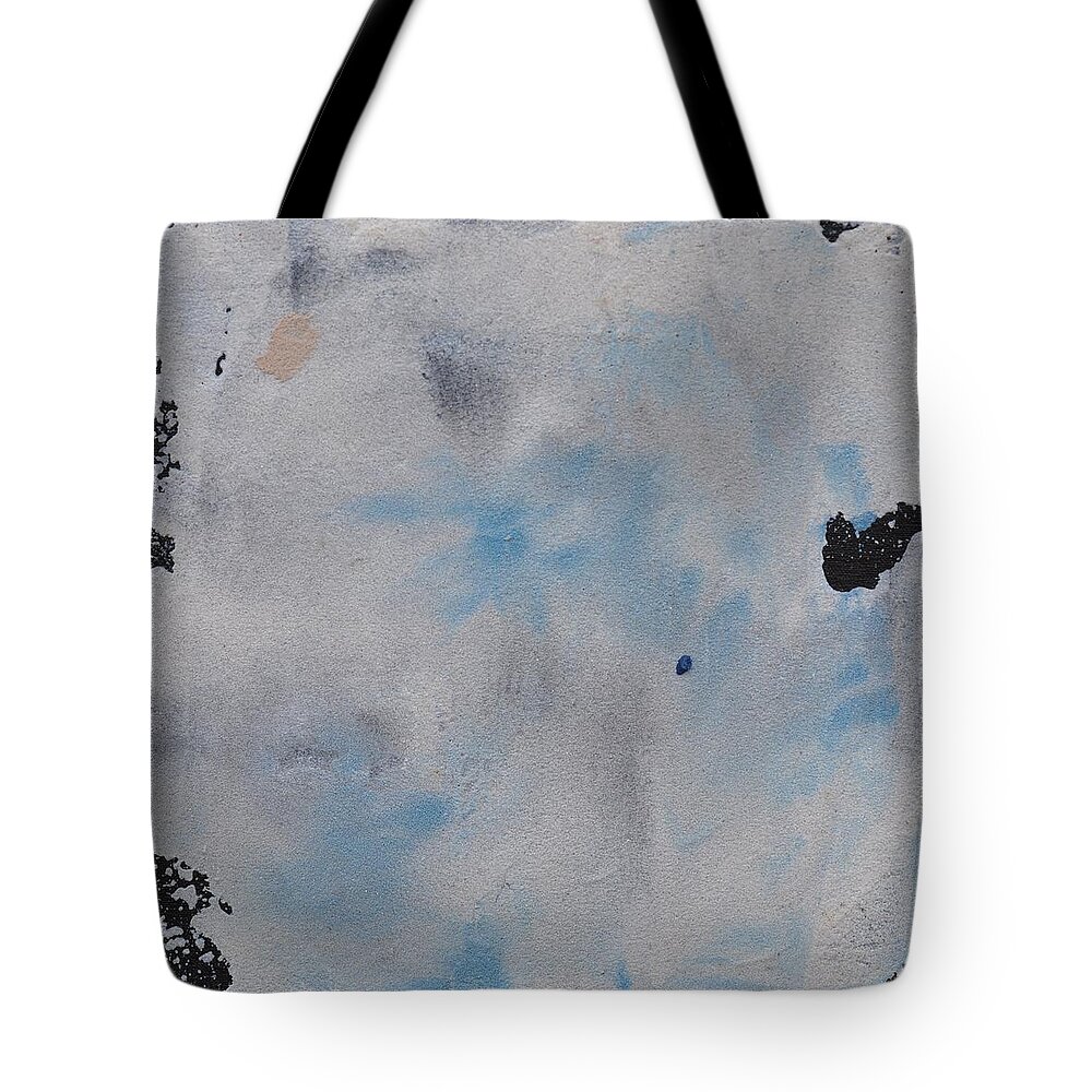 Abstract Tote Bag featuring the painting Sand Tile AM214142 by Eduard Meinema