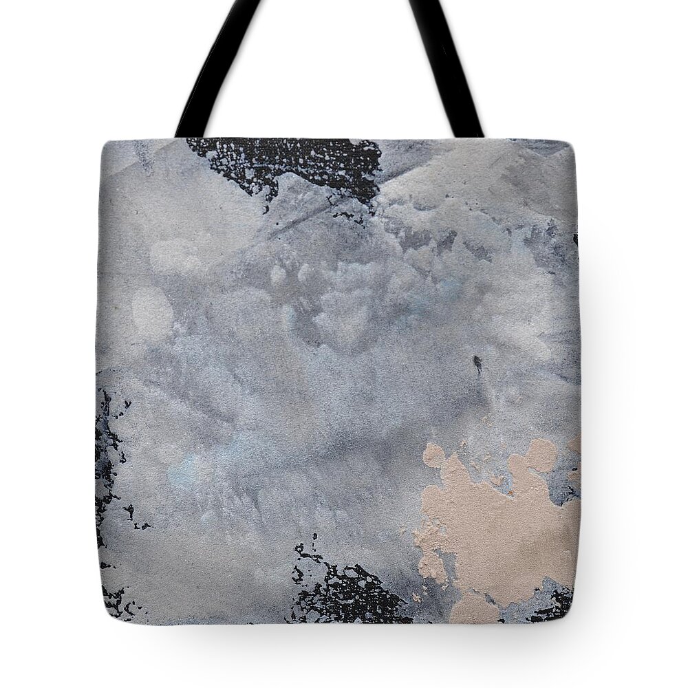 Abstract Tote Bag featuring the painting Sand Tile AM214143 by Eduard Meinema