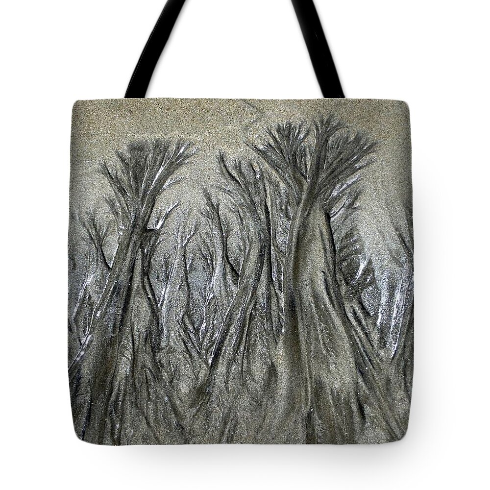 Sand Tote Bag featuring the photograph Sand Trees by Charlene Reinauer