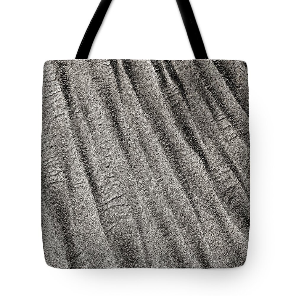  Tote Bag featuring the digital art Sand Waves by Julian Perry