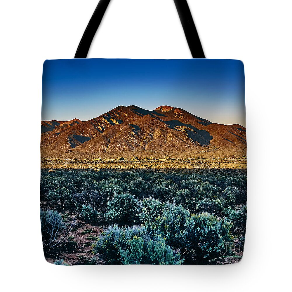 Santa Tote Bag featuring the photograph Sangre de Cristo XXX by Charles Muhle