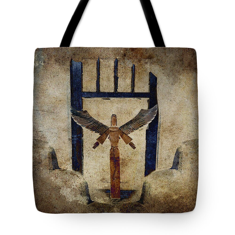 Santo Tote Bag featuring the photograph Santo by Carol Leigh