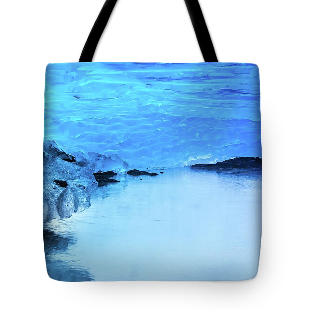 Landscape Tote Bag featuring the photograph Sapphire Palace 3 by Ryan Weddle