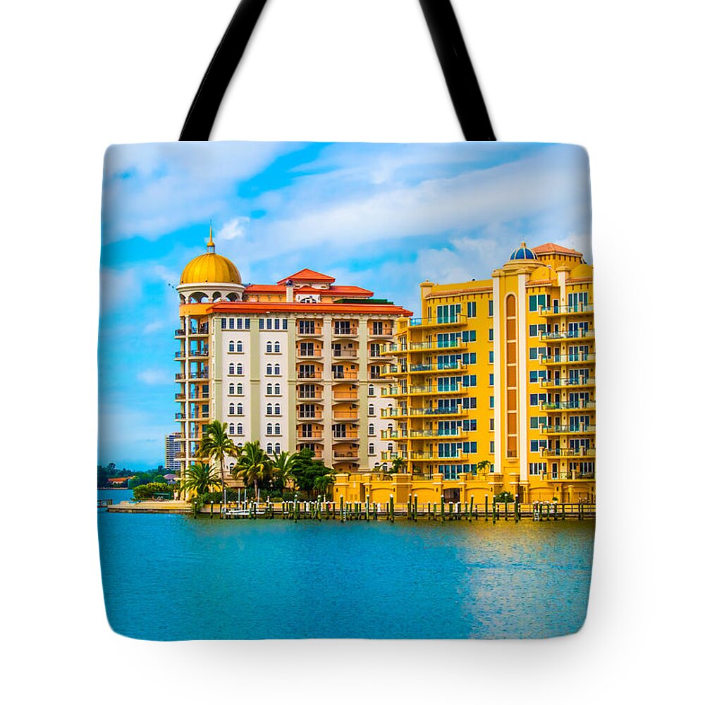 susan Molnar Tote Bag featuring the photograph Sarasota Architecture by Susan Molnar