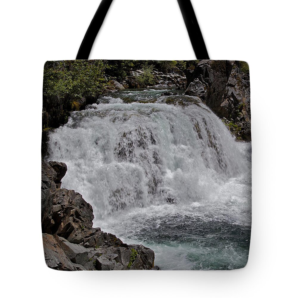 Sawmill Falls Tote Bag featuring the photograph Sawmill Falls by Todd Kreuter