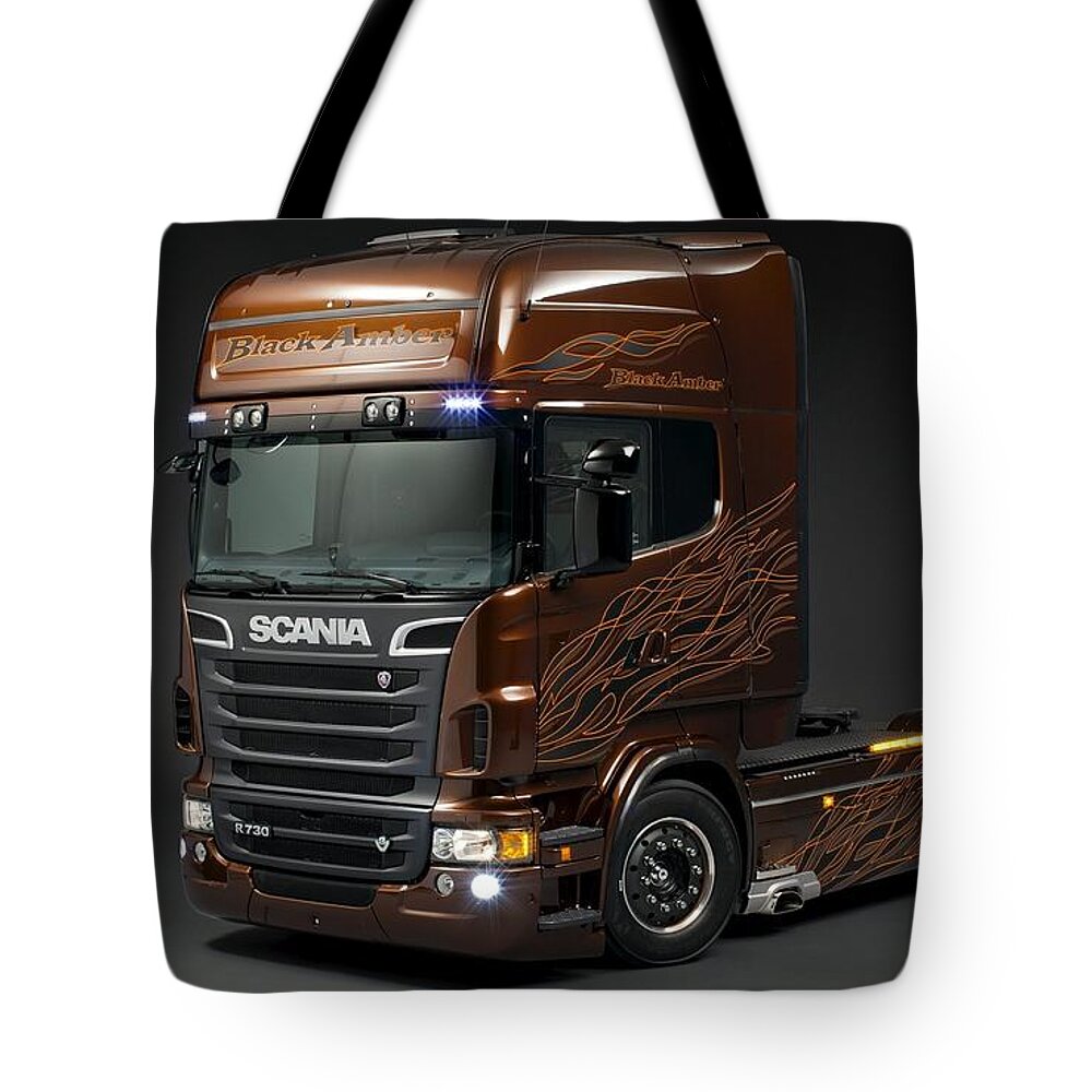 Scania Tote Bag featuring the photograph Scania by Jackie Russo