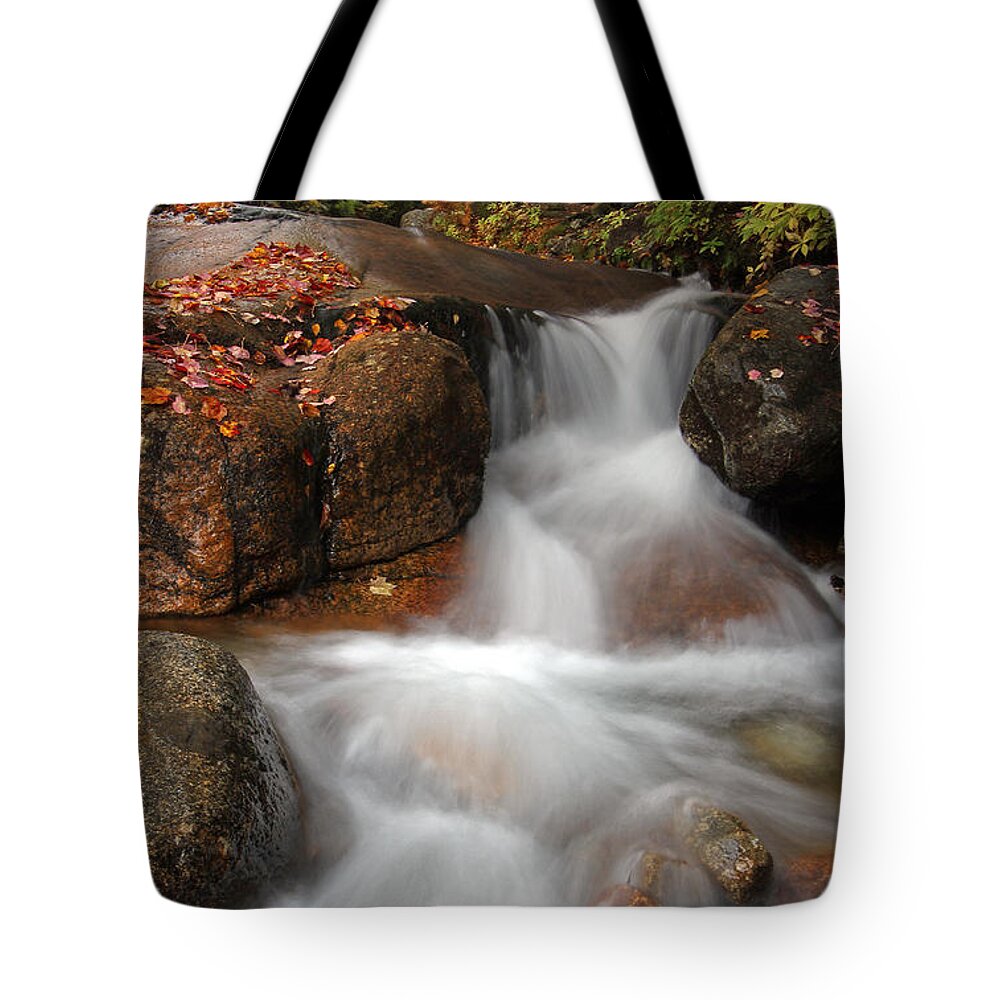 Table Rock Tote Bag featuring the photograph Scenic New Hampshire at Table Rock by Juergen Roth