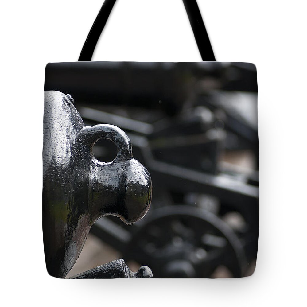 Britain Tote Bag featuring the photograph Scottish Canons by Andrew Michael