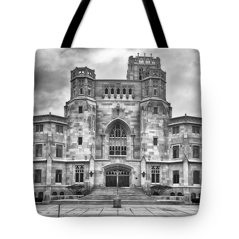 Indianapolis Tote Bag featuring the photograph Scottish Rite Cathedral by Howard Salmon