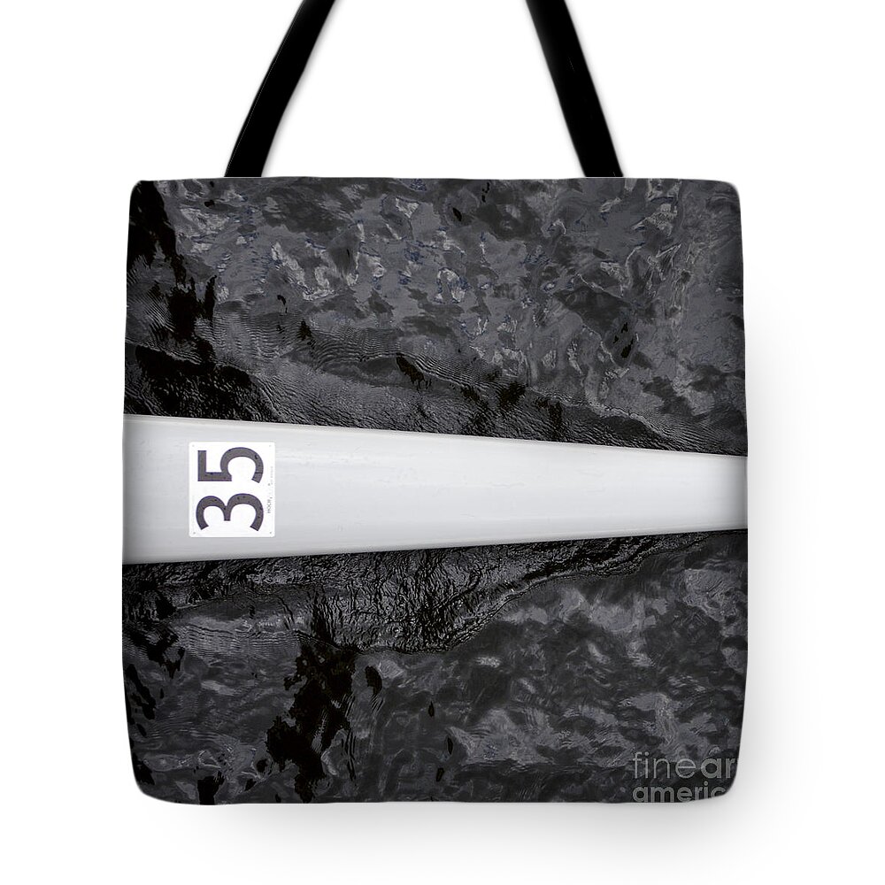 Athlete Tote Bag featuring the photograph Scull 35 at the Regatta by Jason Freedman