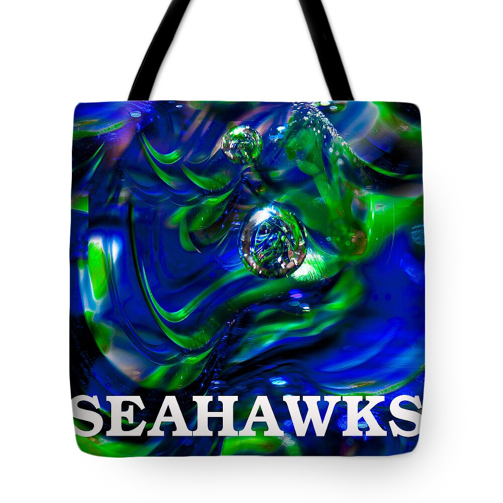 Seahawks 3 Tote Bag featuring the photograph Seahawks 3 by David Patterson