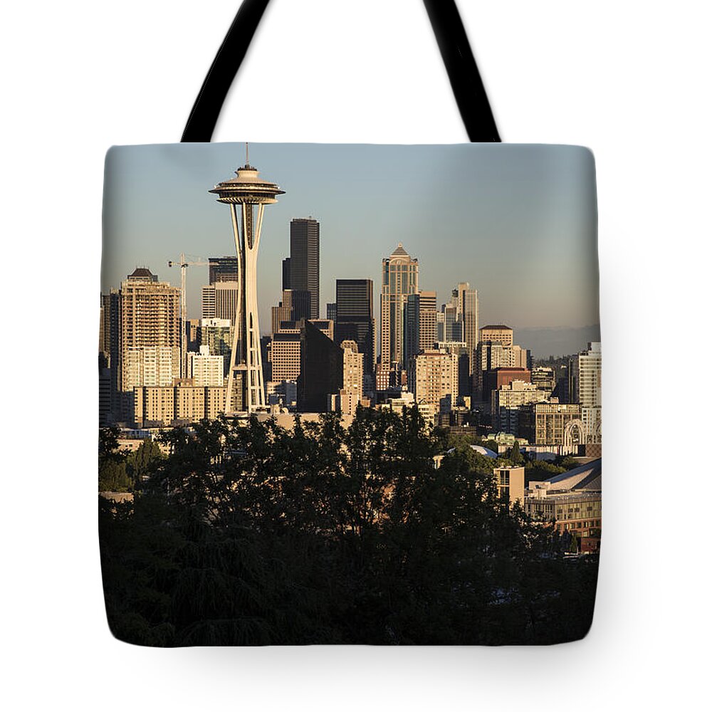 Summer Tote Bag featuring the photograph Seattle Summer by Matt McDonald
